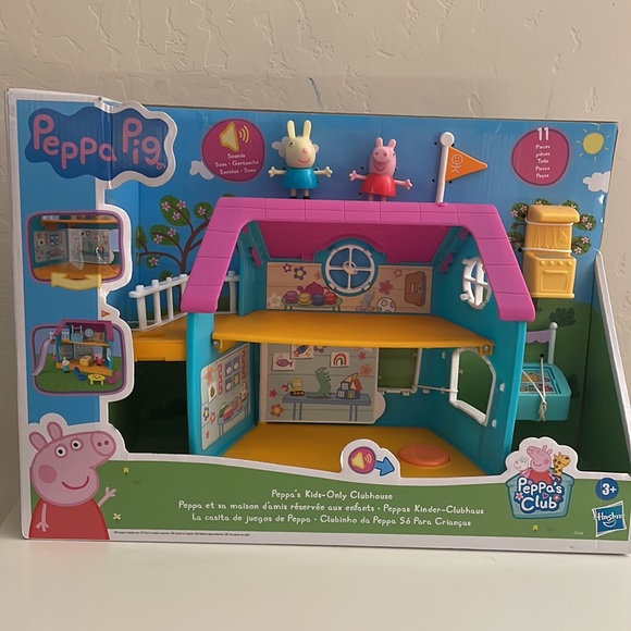 Peppa’s Club Peppa’s Kids-Only Clubhouse Playset